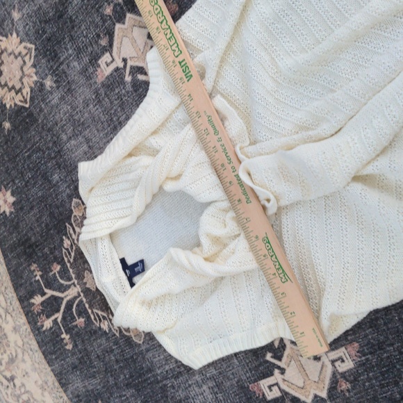 GAP medium sleeveless sweater cardigan - Picture 6 of 8